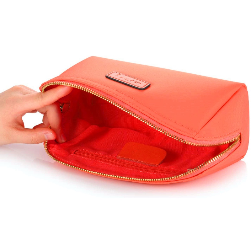 Praktisk kosmetisk pose-koblingsmakepose - Vandmelon rød
