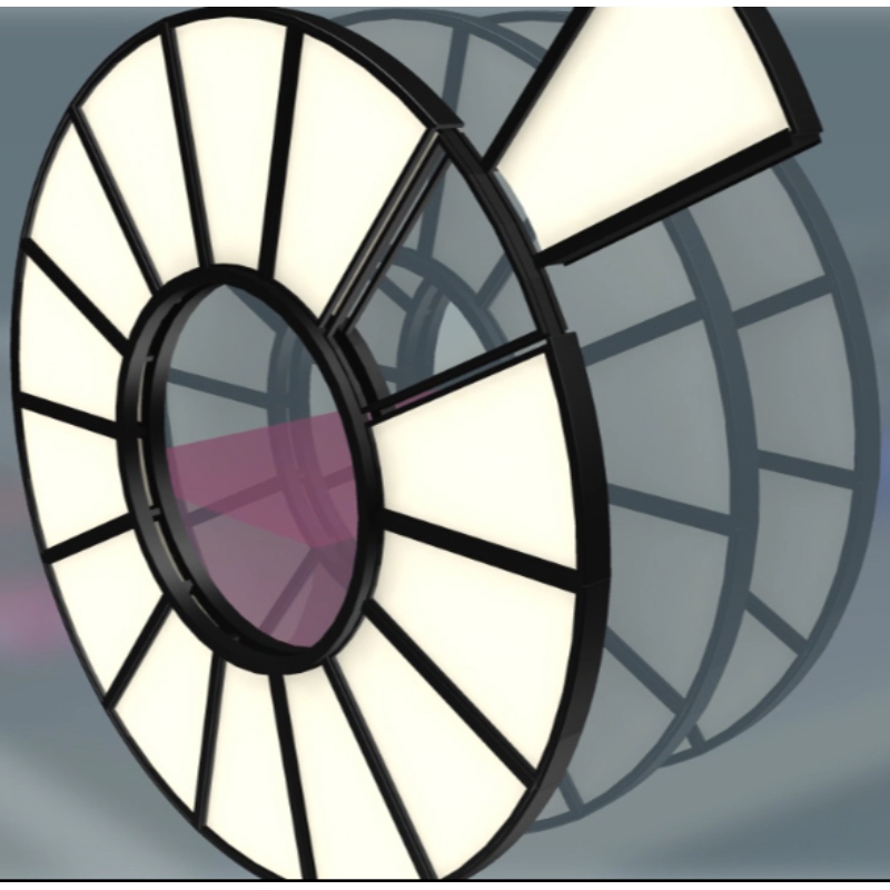 Helt lukket diskfilter