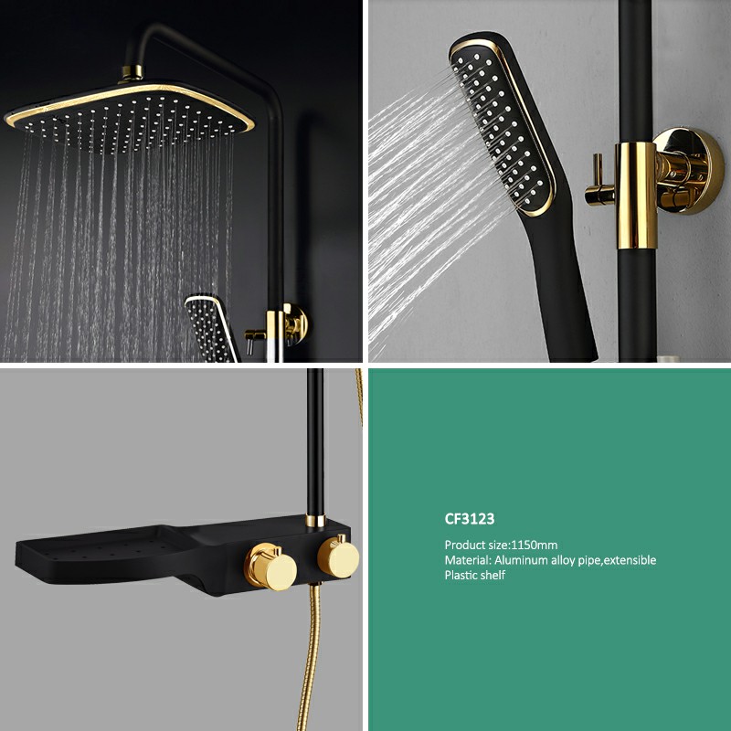 Brusekolonne i aluminiumslegering CF3123