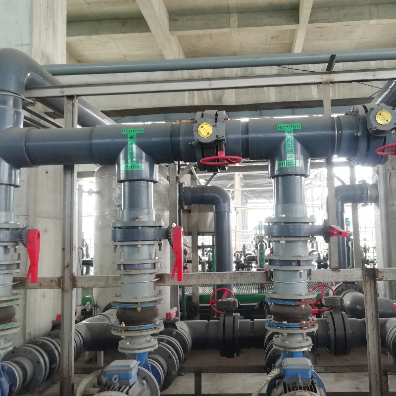 Trykning og farvning af spildevandsrensning