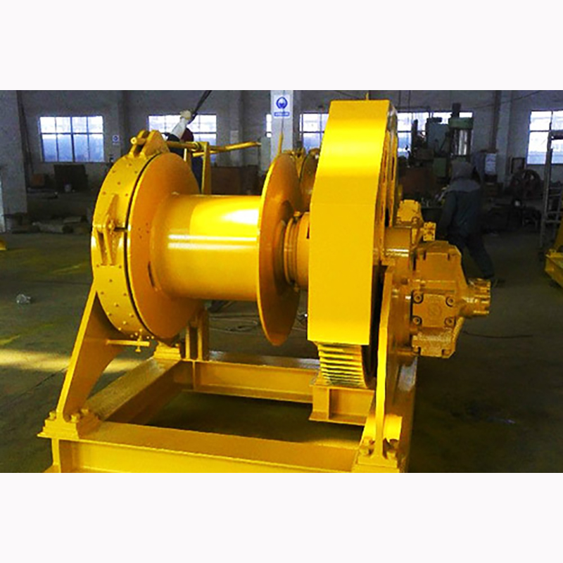 Hydraulisk vinsch brugt til byggekøretøjer