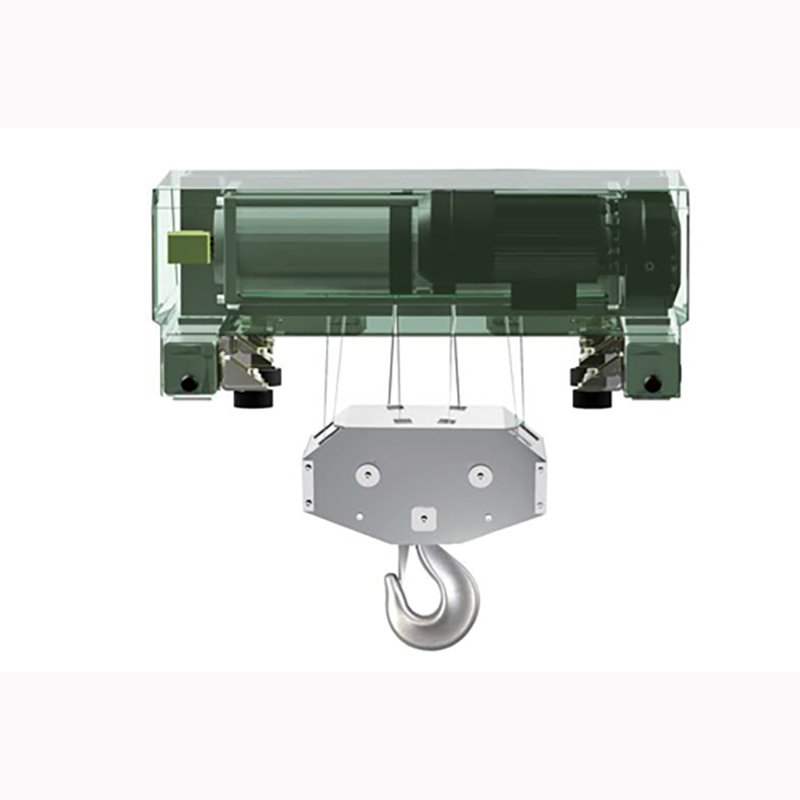 Tråd elektrisk hejse i rent rum