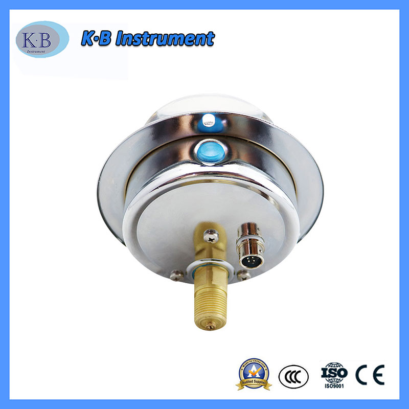 4 Inch 100mm Høj Hydraulisk elektrisk kontaktkraftmanometer for lufttryk