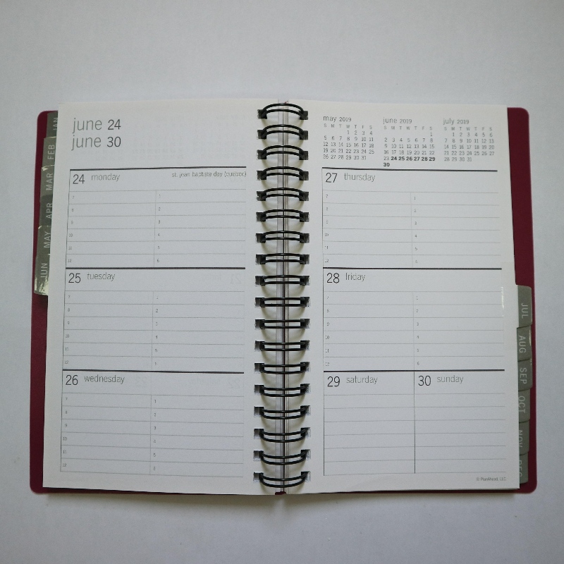 Spolebindende tilpasset logo Notepad kontorpapir brevpapir notesbog forretningsmøde rekordbog