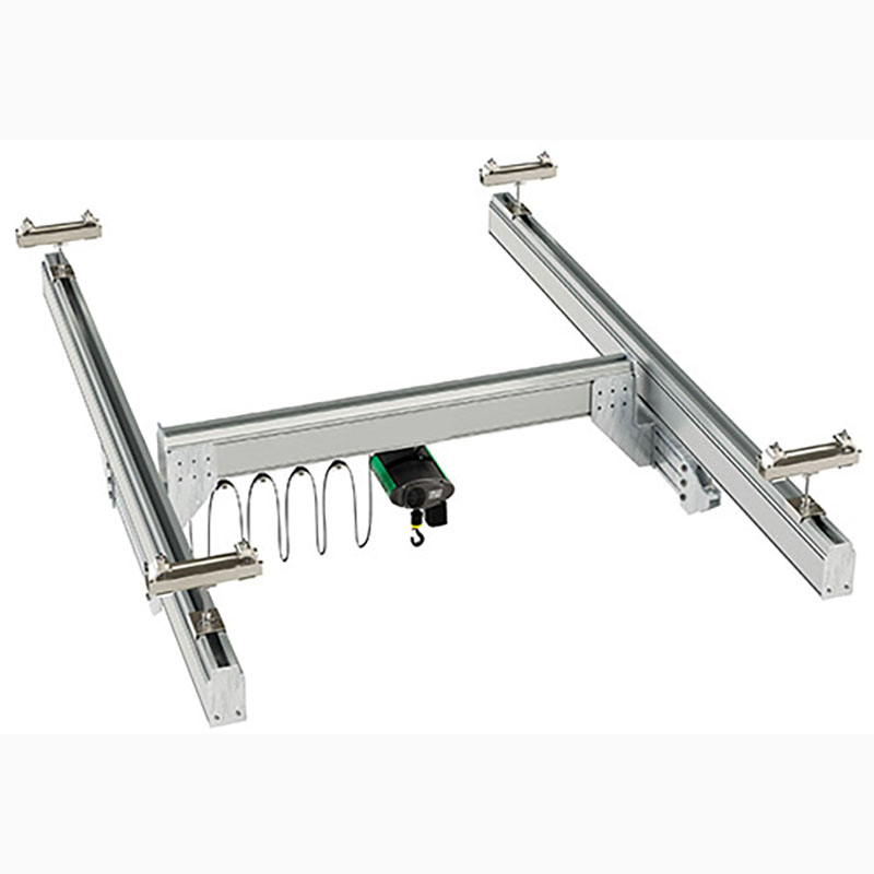 Deadweight Aluminum Rail Crane System