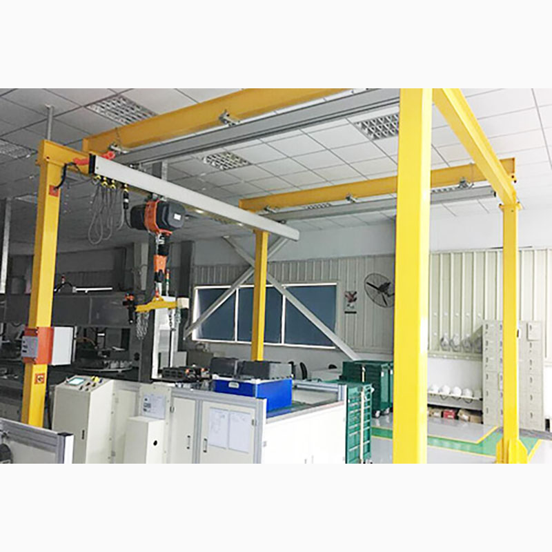 Deadweight Aluminum Rail Crane System