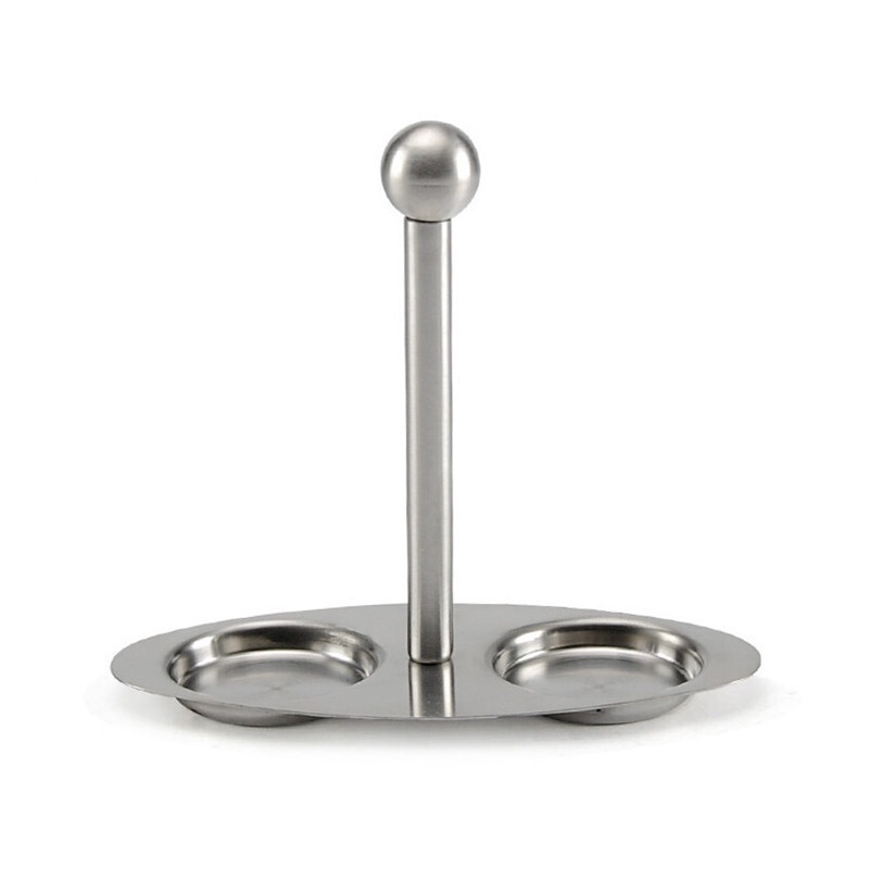 holder 3 stk. sæt rustfrit stål pulver dispensere sæt krydderflaske salt og peber ryster