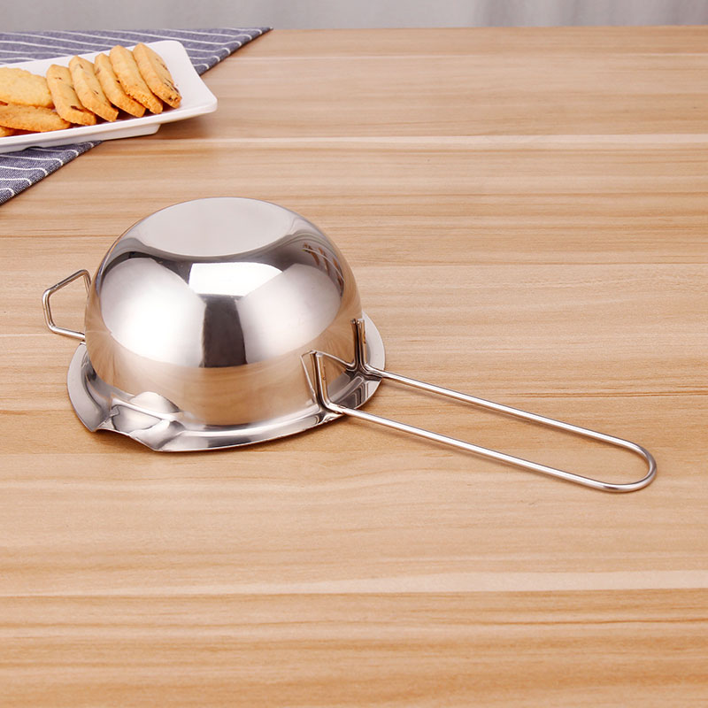 chokoladesmør opvarmer mælk og honning opvarmning fondue rustfrit stål dobbelt kedel smeltedigel