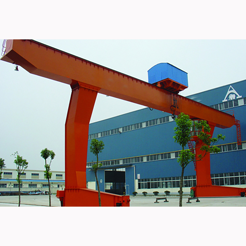 L type enkeltkran med trækkran med Ce-certifikat