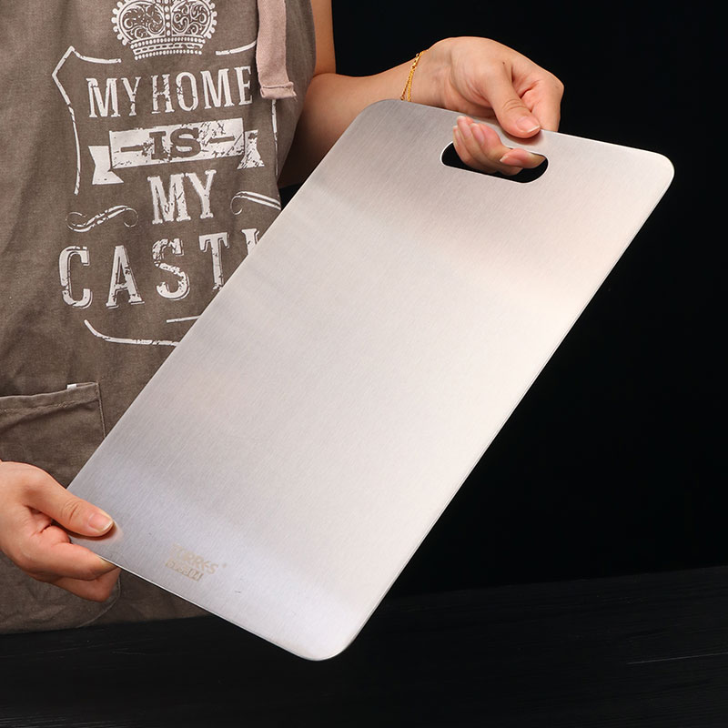 Home mini 304 316 FDA rustfrit stål udskærings board køkken, rustfrit stål