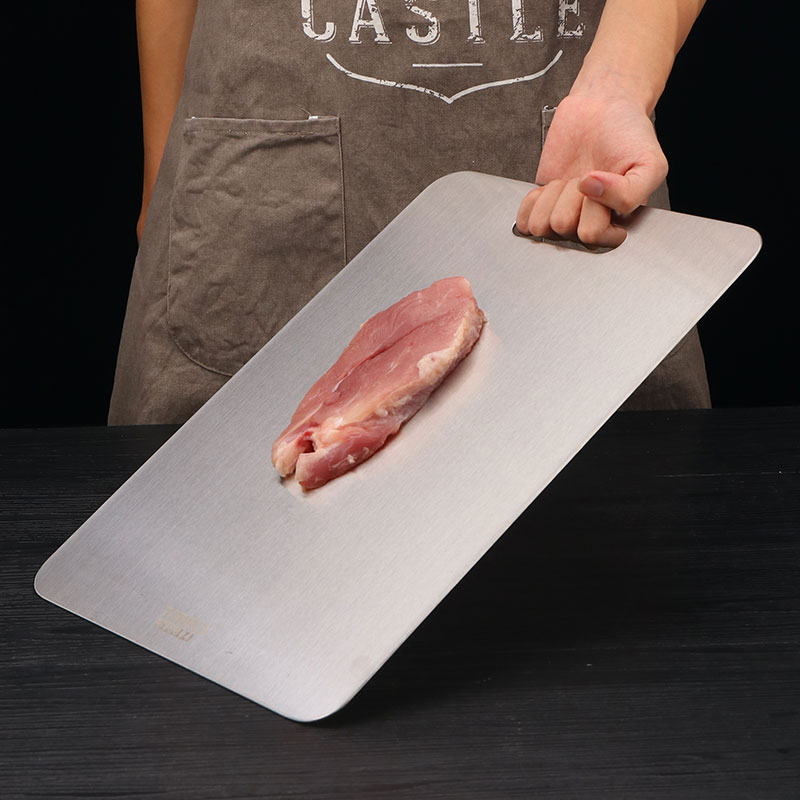 Home mini 304 316 FDA rustfrit stål udskærings board køkken, rustfrit stål