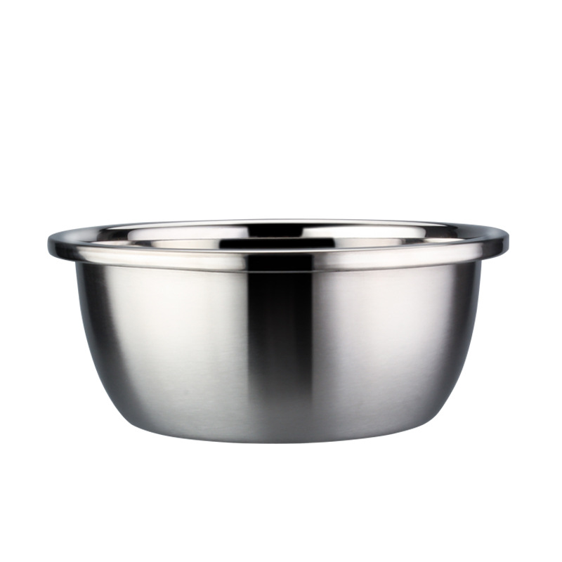 Kitchen Værktøj Stainless Steel 201/304 Solid and durable Basin Thin Edge Basin Salad Mixbowl