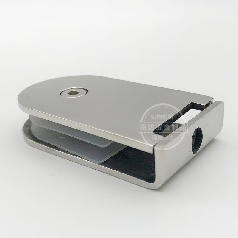 Kode for afskærmning af glas af rustfrit stål 0 Grad af fast clip af glasguardrail partition kode bruserum glasforbindelse