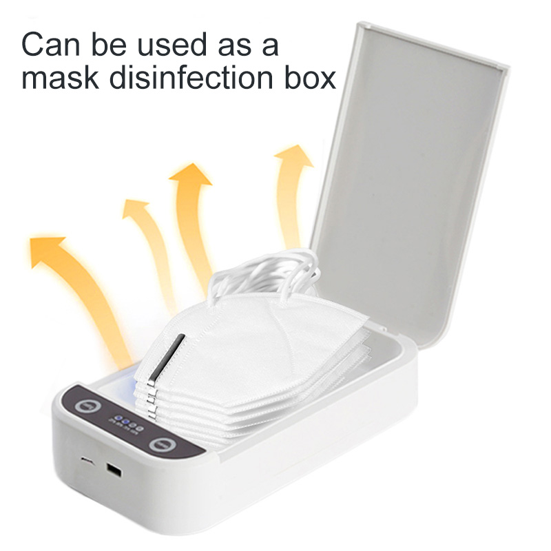 Desinfektionsmaskine UV Sterilizer Cellphone Face Mask Disinfektion Box Sterilisation Box