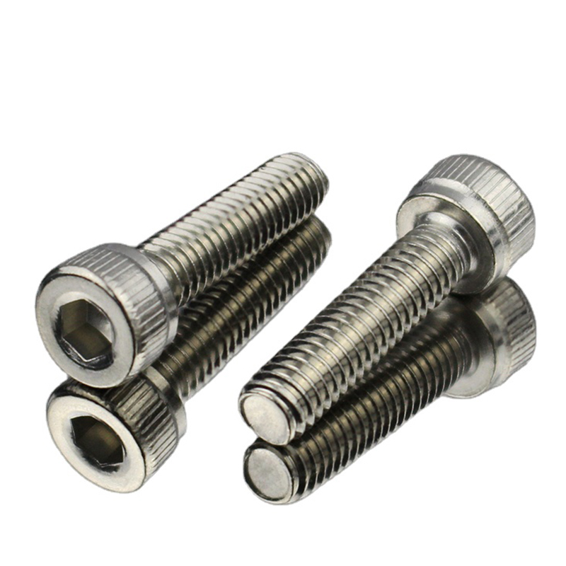 Befæstelsesmaskiner Leverandører Hex Head Rustfrit stål 304 Hexagon Socket cup Hovedskruer