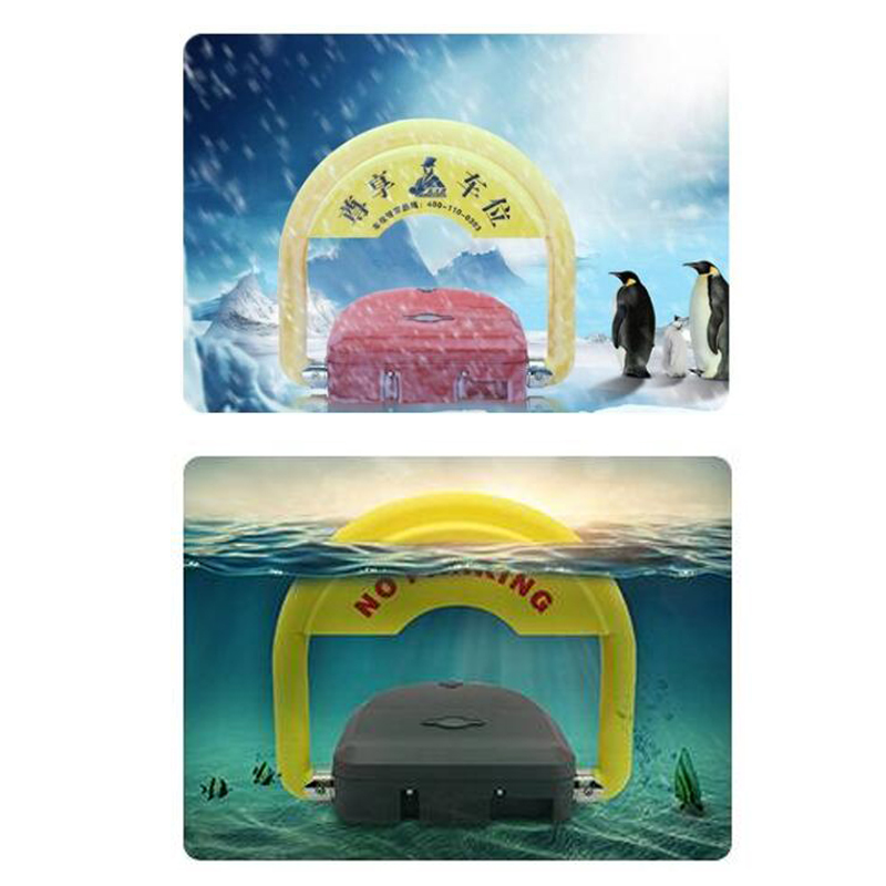 Automatisk fjernbetjening intelligent parkeringsplads lås