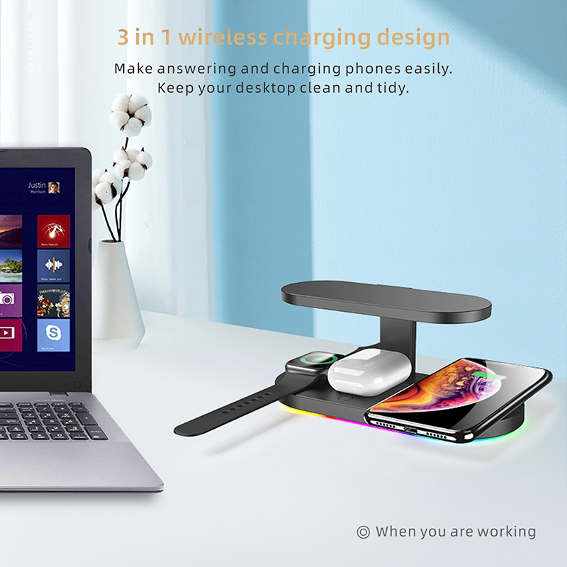 UV-sterilisator og trådløs oplader