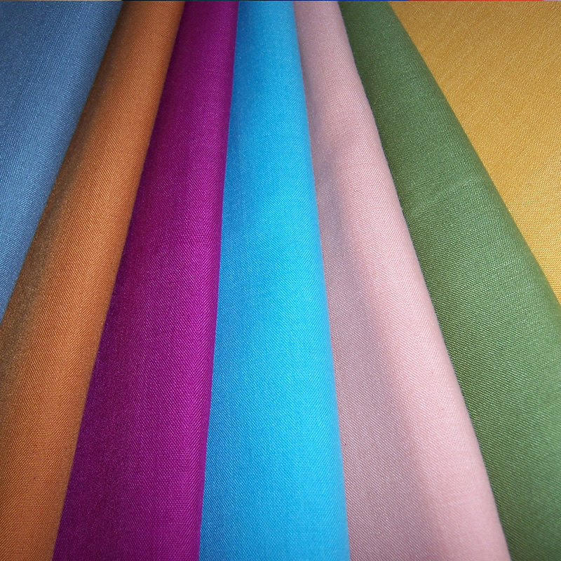 stof af bomuld og polyester