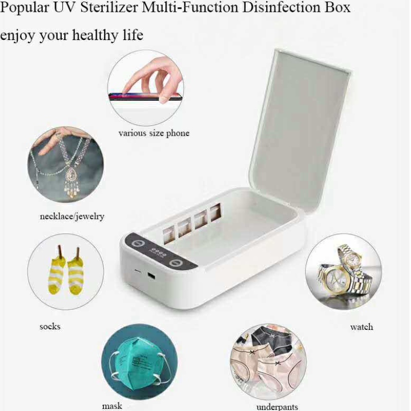 Sterilisator med flere funktioner UV Sanitizer Disinfektionsboks