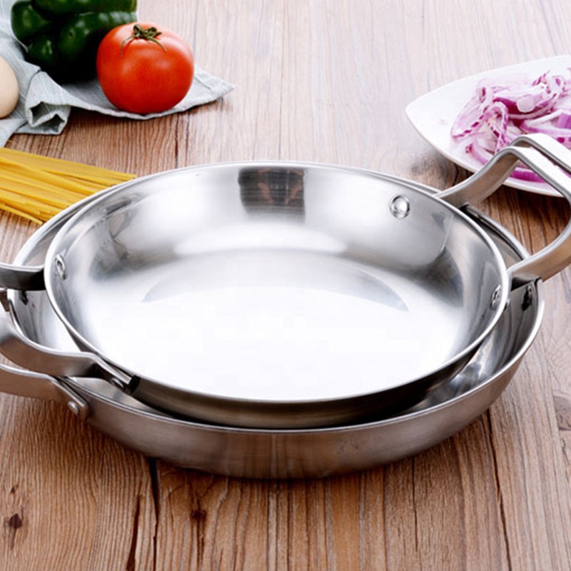 FRAGLIG PAN STAINESS STEEL MED 2 HJÆLPERE