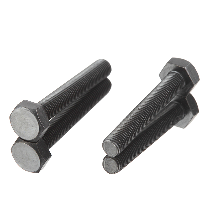 Sort oxid Hexagonhoved UNC-bolthoved dimensioner