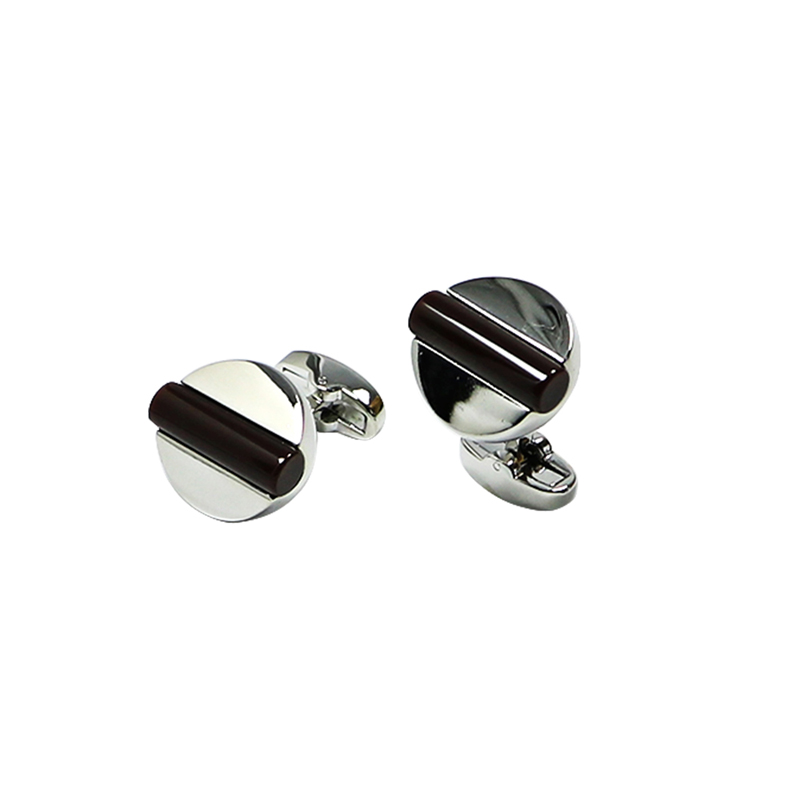 Brown Onyx Usædvanlige skjorter Cuff Links