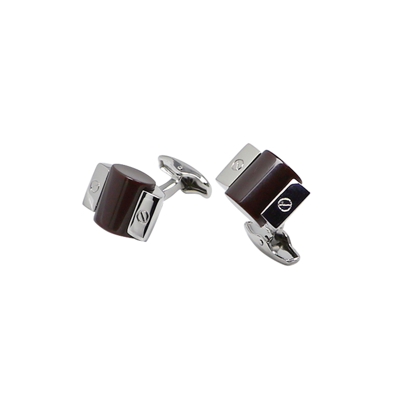 Brown Agate Cool Engroshandel Cuff Links