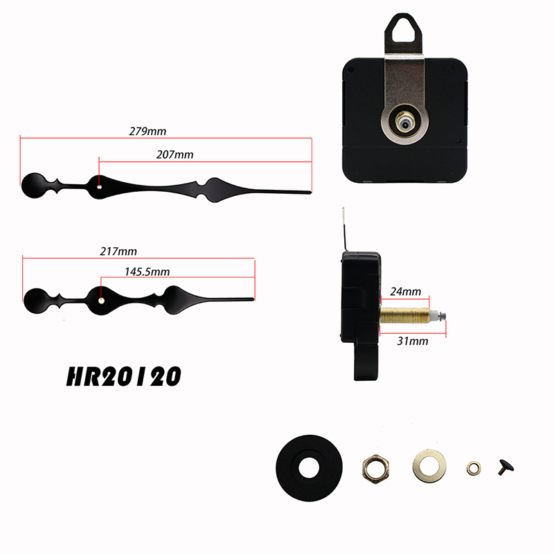 31mm store drejningsmoment I aksel vægbevægelse og HR20120 urhænder