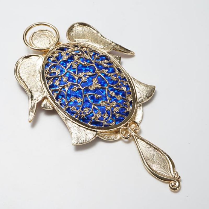 Håndværk engros nyt bærbart spejl med foldende forfængelighed gaven lille spejl med et spejl