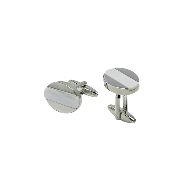 Mor til Pearl Oval Custom Men's Cuff Links