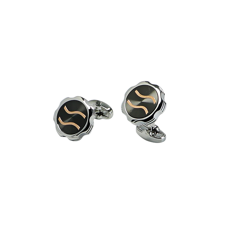 3 Tones Novelty Engroshandel Cuff Links