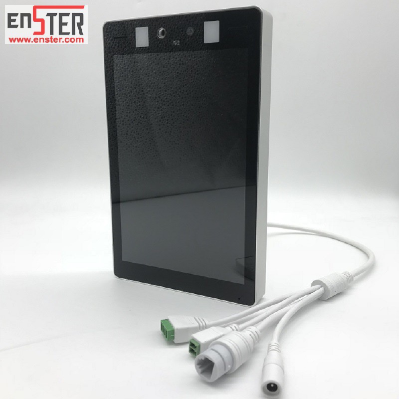 Ansigtet genkender+temperaturdetektion otte centimeter smart kamera