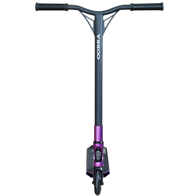 120mm scooter stunt (anodiseret lilla)