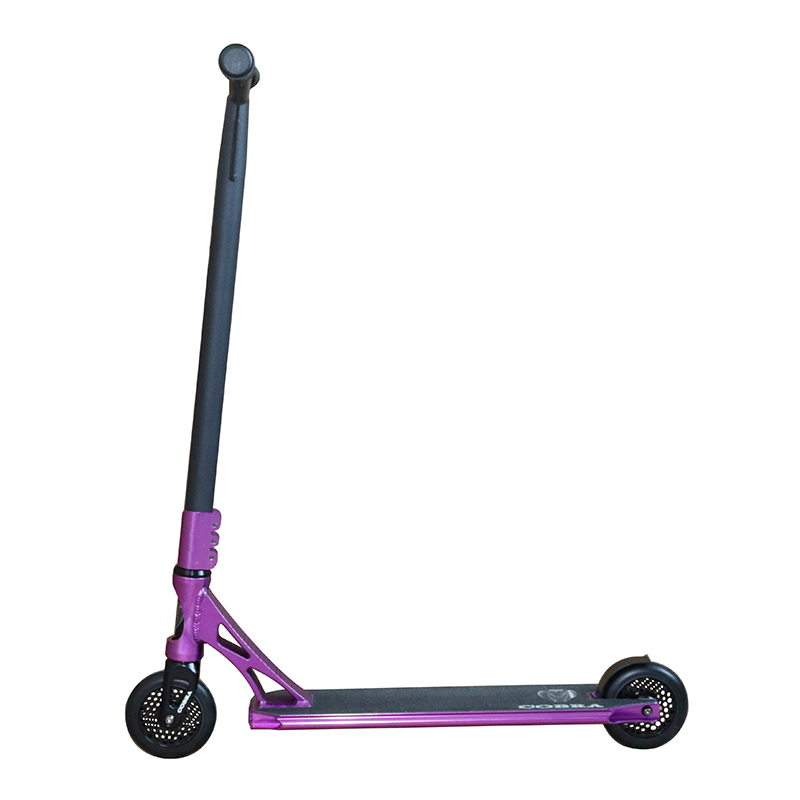 120mm scooter stunt (anodiseret lilla)