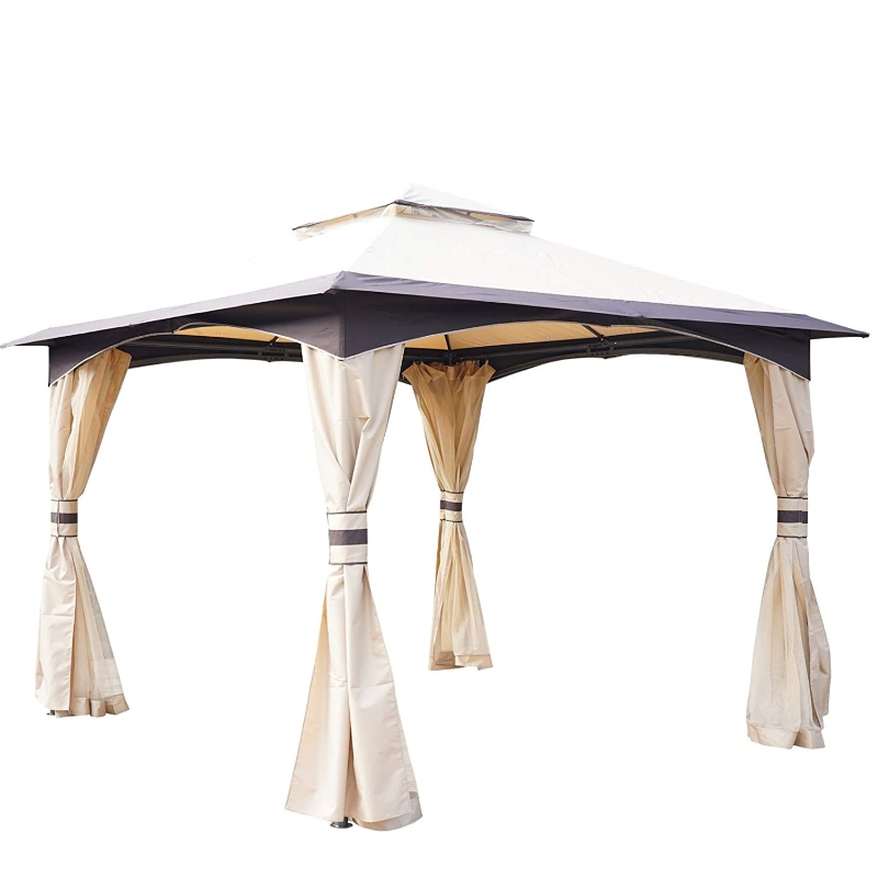 Dobbelt tagdør Med Soft Top Gazebo Cannopy