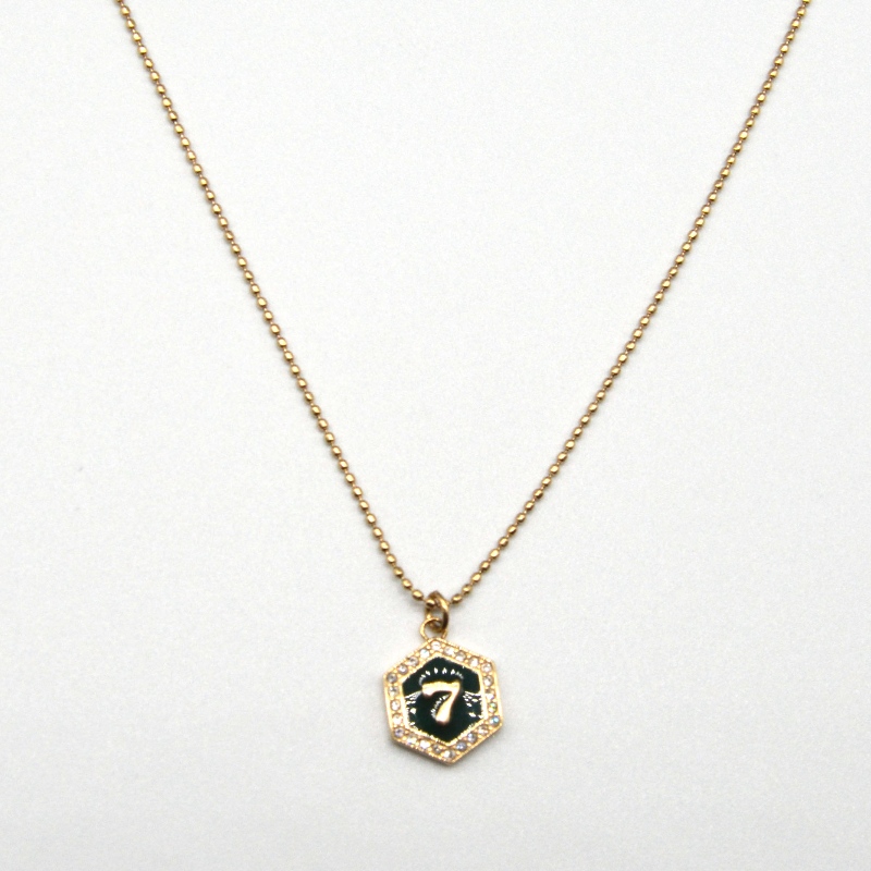 Stanless Steel stick stone digital Pendant Neckline rfbnck1022