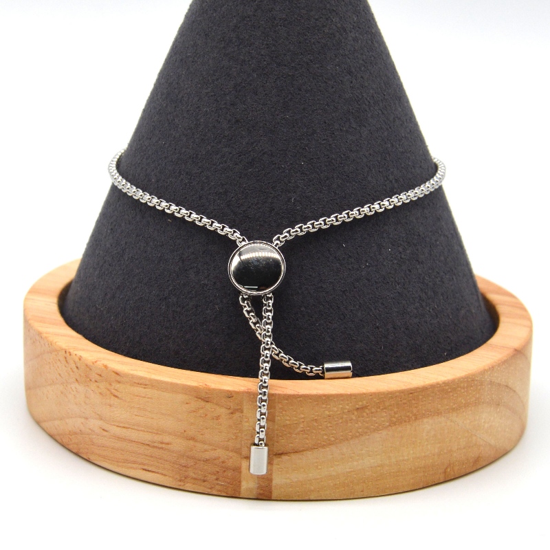 Rustfrit stål blomsterarmbånd rfbbg1778