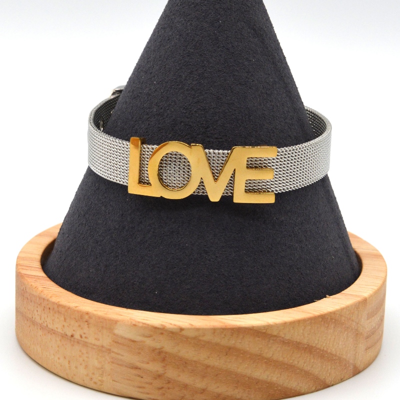 Armbånd med trådnet af stål rfbbf1565