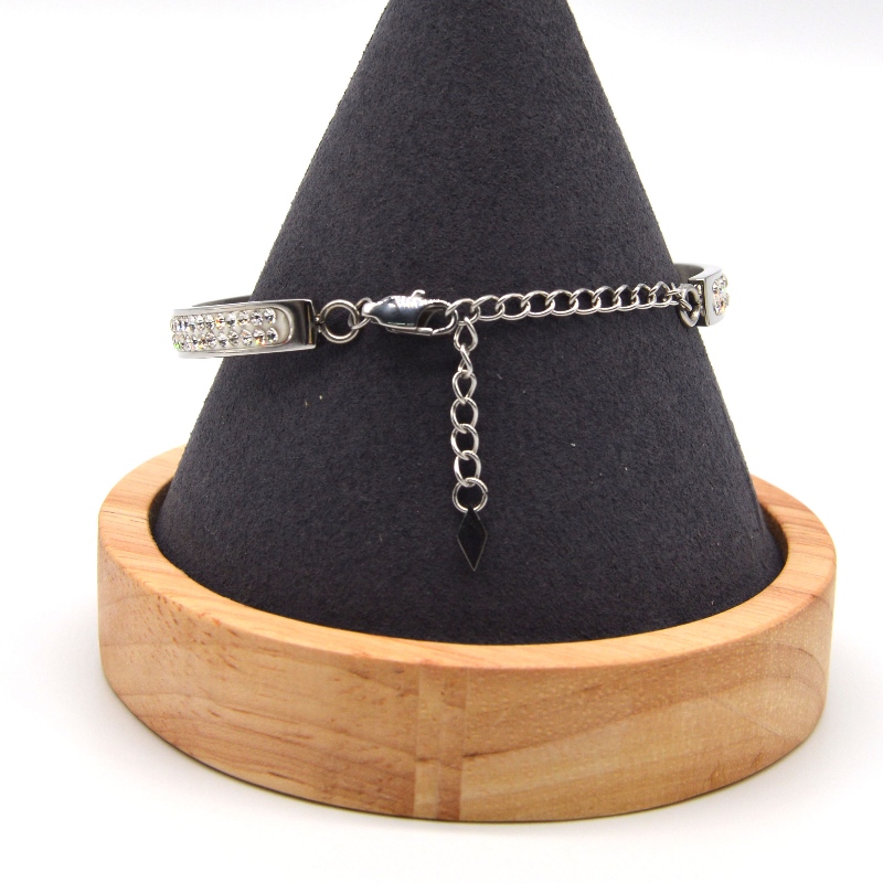 Sten af rustfrit stål Bangle rfbbg0075