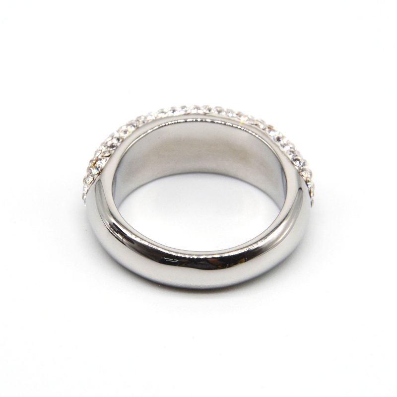 Ringen med diamant af rustfrit stål rfbrg0265