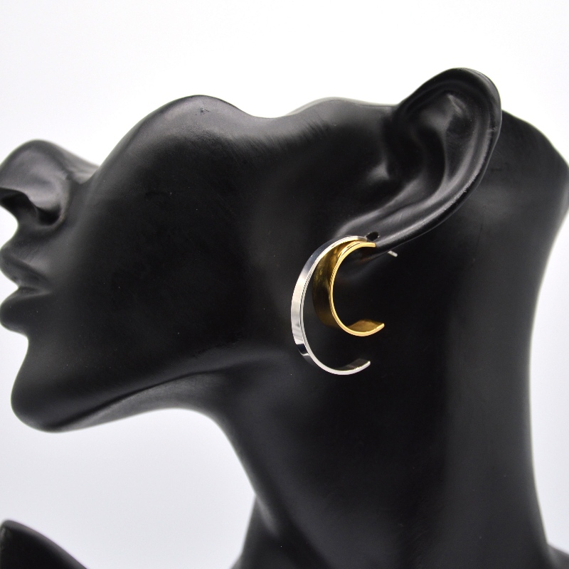 Rustfrit stål C-type Earring rfbear0165