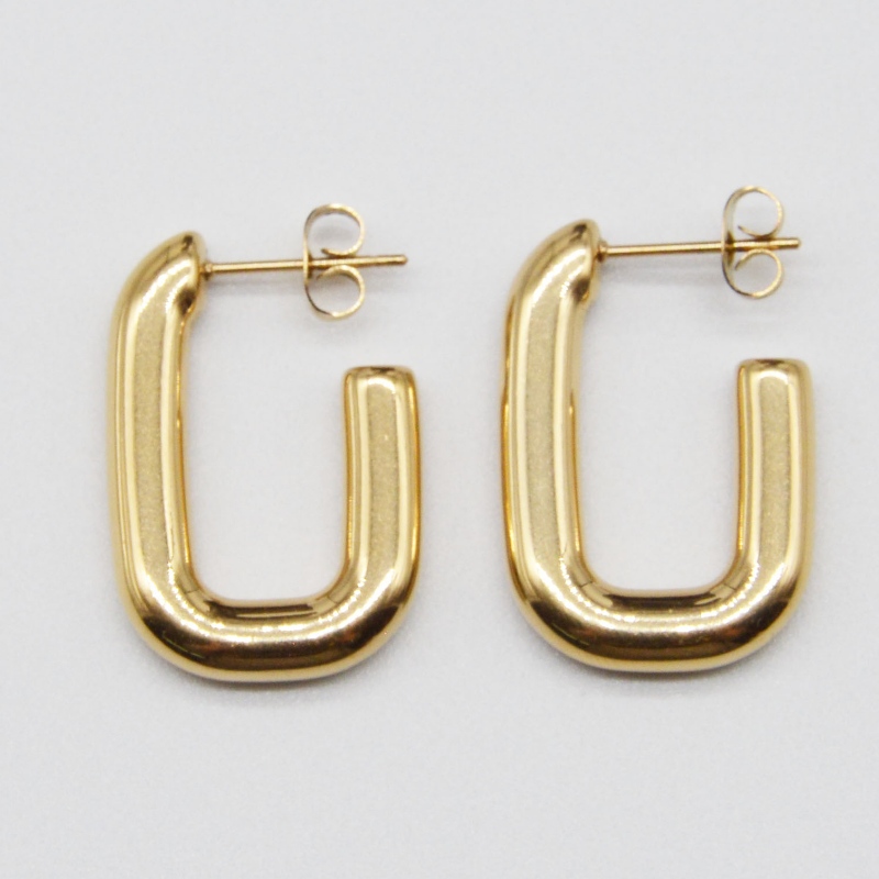 Rustfrit stål C-type Earring rfbear1666