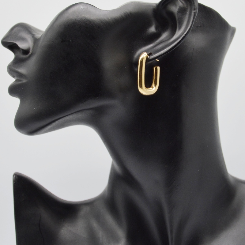 Rustfrit stål C-type Earring rfbear1666