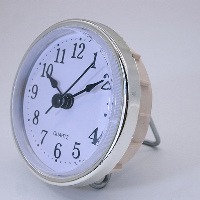 diameter 65mm rund væg sølvur