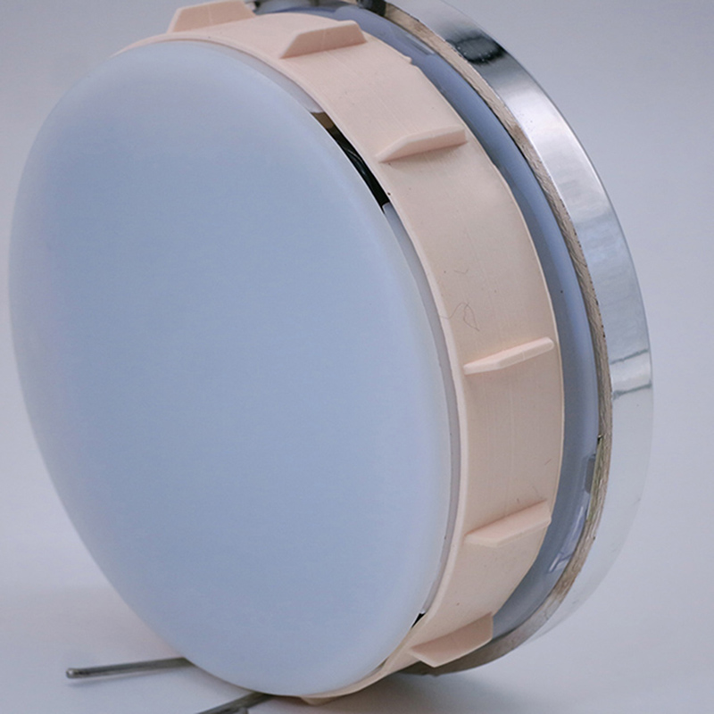 diameter 80mm sølvfarvet study room wall clock