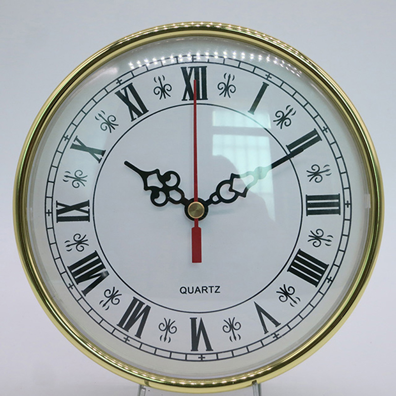 diameter 160 mm gylden romersk nummerclock