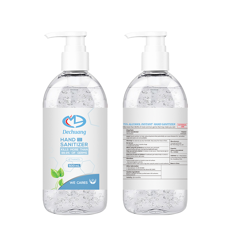 500ml 75% Alkohol instant Hand Sanitizer Gel