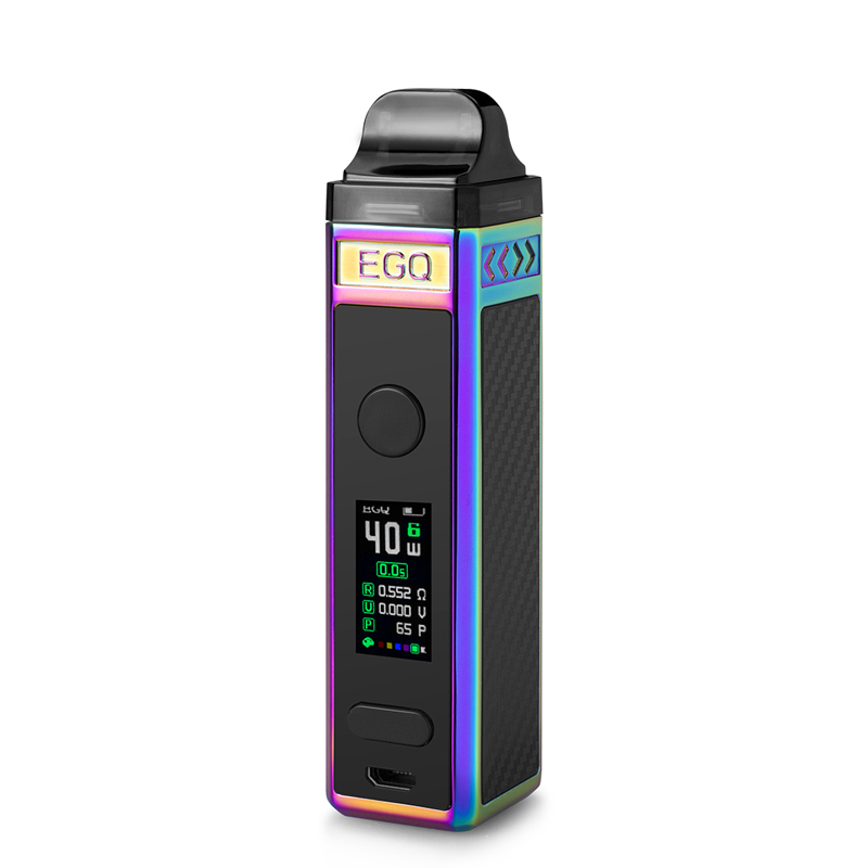 Røg Rpm40 Pod Justerbar Power 5-40W Farveskærmvisning Elektronisk Cigaret