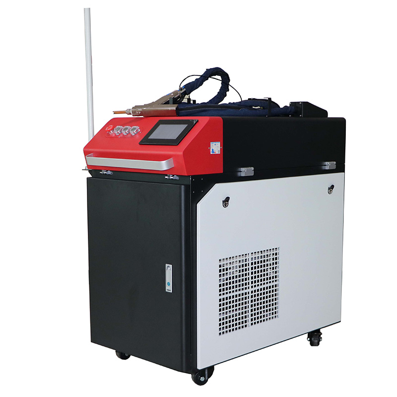 Wobble head 1000W Håndholdt fiberoptisk laser med wobble head til rustfrit stål kobberjernmetaller i aluminium