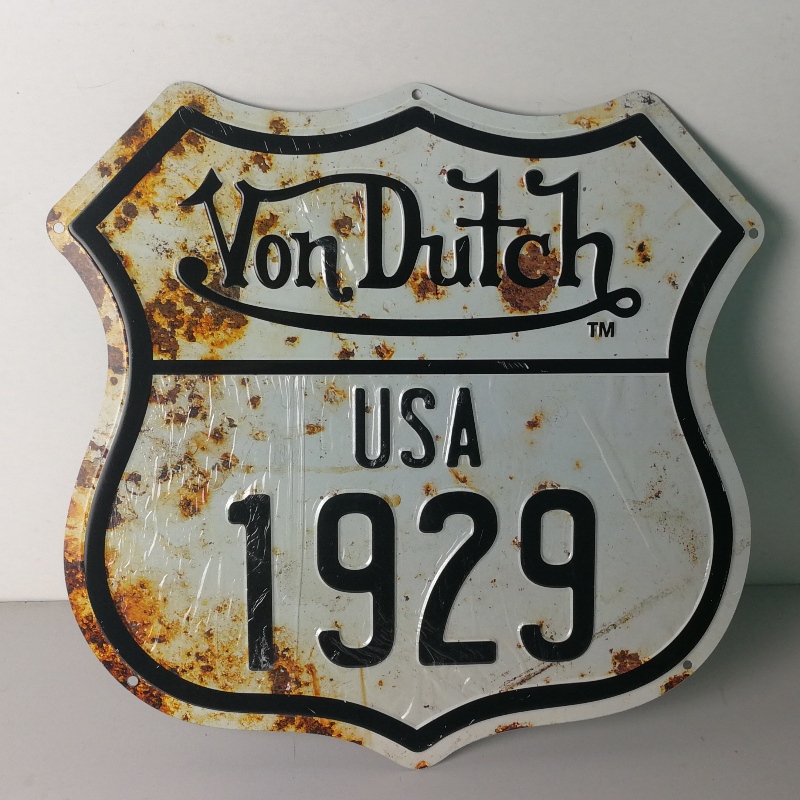 Vintage præget metal tin skilt til pub Hjem Decor eller advarselsskilt Retro blikskilte Vintage dekorative plader Metal Wall Art